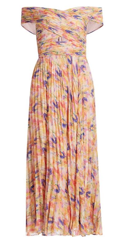 ASTR The Label - Women's Leonara Pleated Off-The-Shoulder Dress