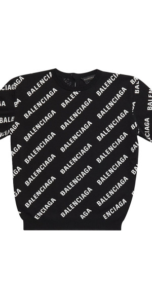 BALENCIAGA ブラック の ウィメンズ ALLOVER LOGO 【公式通販】