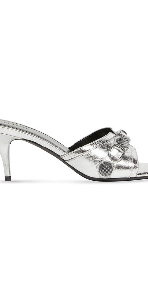 Balenciaga - Women's Cagole 70mm Sandal Metallized