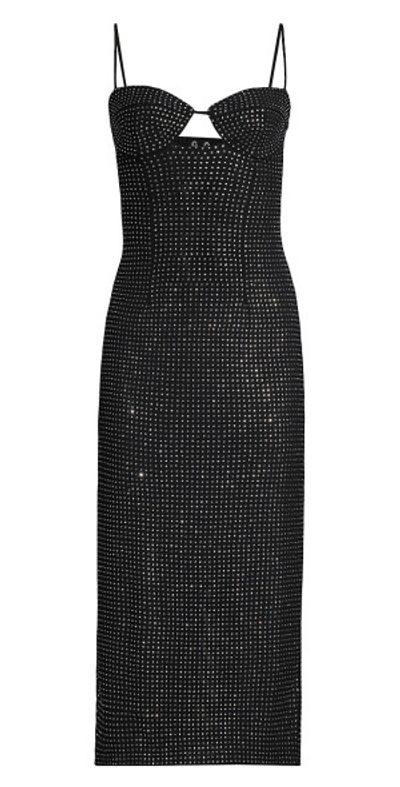 Bardot - Women's Aisha Diamante Column Midi-Dress