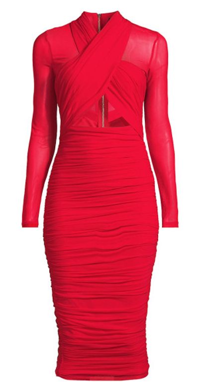 bardot aliyah ruched bodycon dress Bardot Aliyah Dress Khaki