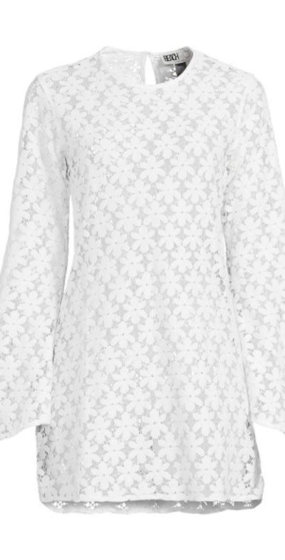 beach riot goldie dress Beach Riot Delaney Dress Women's Dress White Magnolia Eyelet : XS