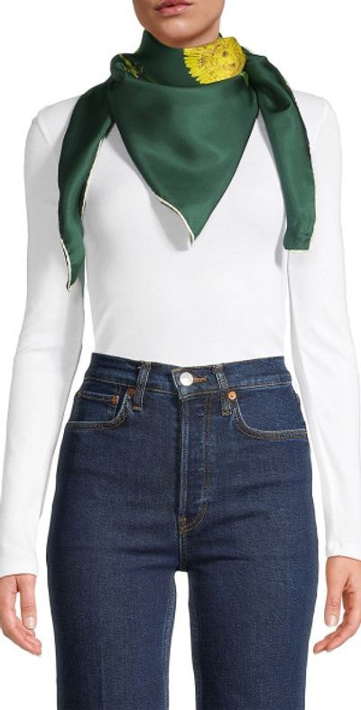 Burberry Women's Dandelion Silk Scarf