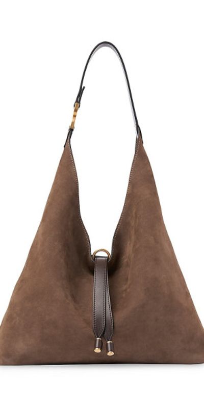 Chloé Women's Marcie Nubuck Leather Hobo Bag
