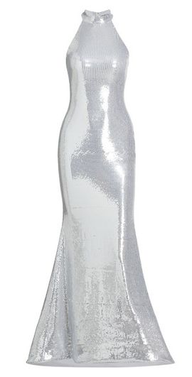 Christian Cowan - Women's Embellished Slash Slip Dress