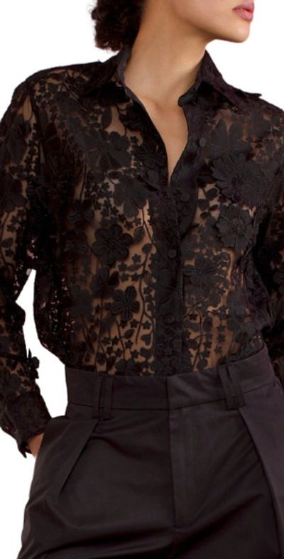 Cynthia Rowley - Women's Lace Button-Front Shirt