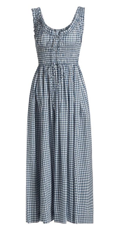 DEN - Women's Emmaretta Gingham Midi-Dress