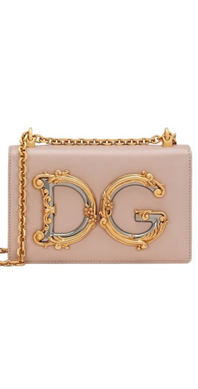 Dolce & Gabbana DG Girls Leather Crossbody Bag