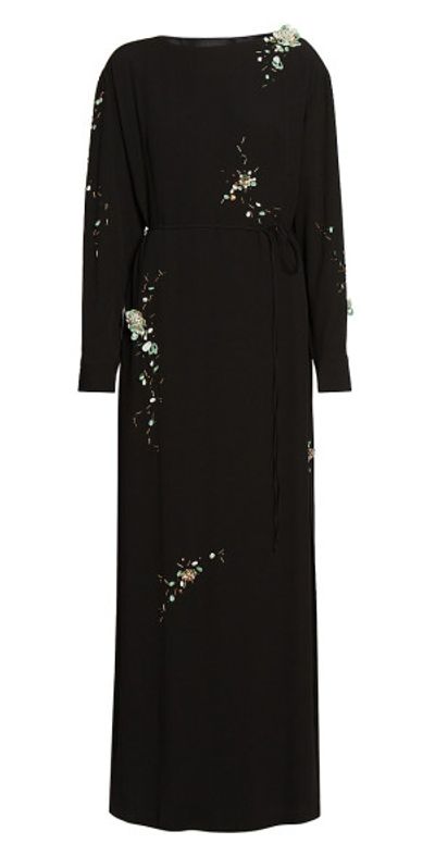 dries van noten beaded dress ASHLEYlauren 4585 One Shoulder Beaded Cocktail Dress