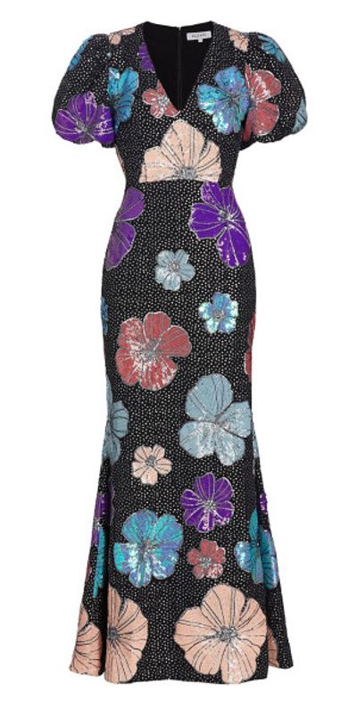 open lace back dress Minami Haruha Sequin Resort Dress  Halter Neck Long Swing Dress  Serendute