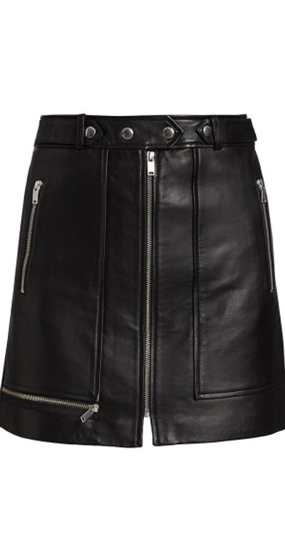 Ena Pelly - Women's Core New Yorker Leather Mini Skirt