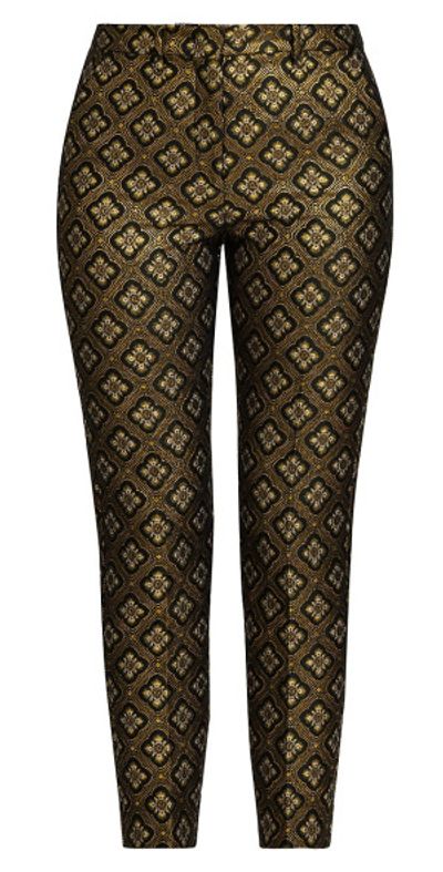 brocade cigarette pants ETRO Pants