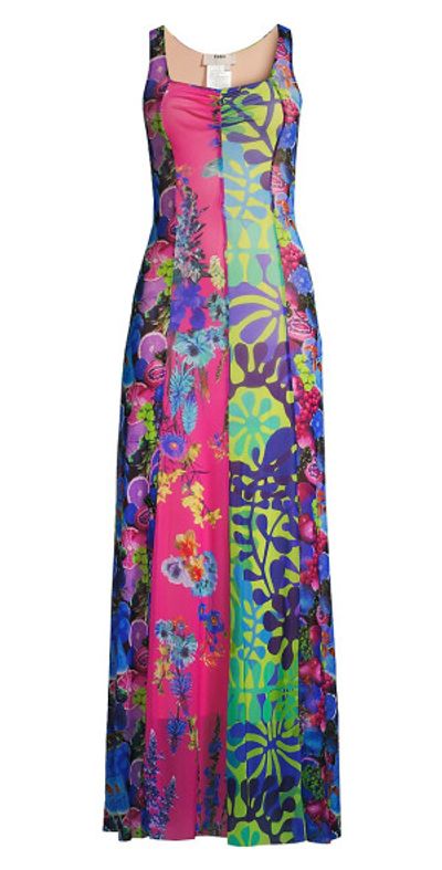 Fuzzi Women's Abito Lungo Maxi Dress