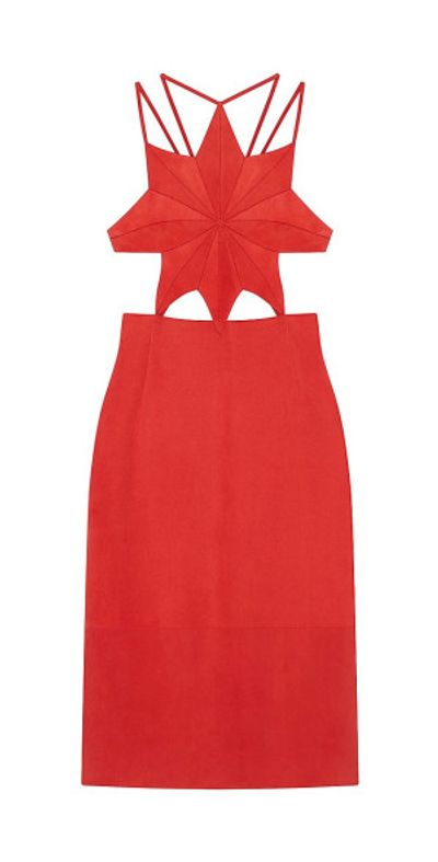 givenchy cut out dress Givenchy Floral-Print Cutout Sleeveless Maxi Dress