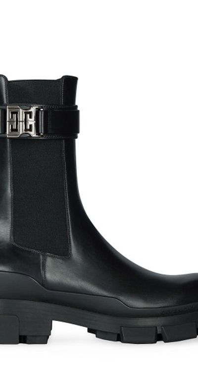 Givenchy Women's Terra Leather Chelsea Boots