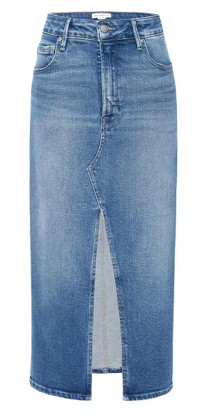 American Gradient Denim Slit Skirt UCS0005 main image 0