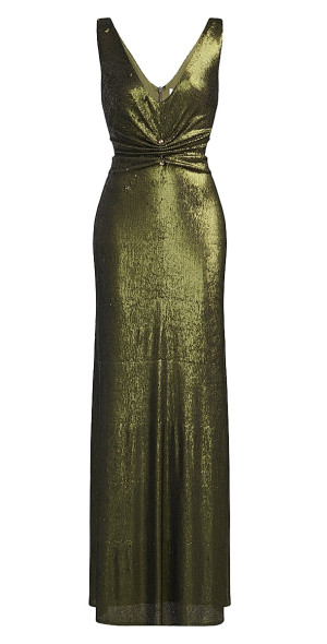 H Halston Women's Ariah Ombre Sequin Cocktail Dress | One Shoulder Asymmetric Hem Party Dress