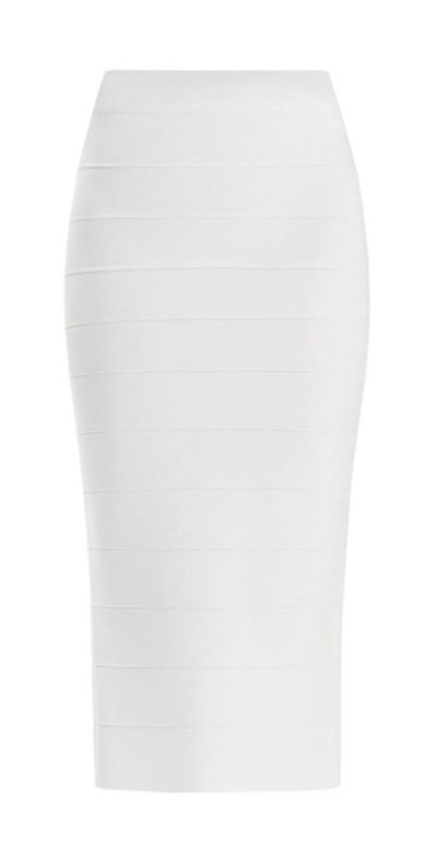 Hervé Léger Women's Icon Bandage Pencil Midi-Skirt