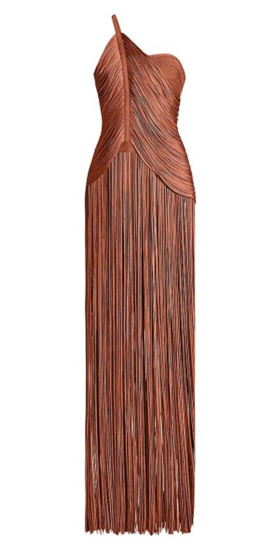 open lace back dress Herve Leger SS 10 Runway One Shoulder Black Crochet Dress  Soeng Signature