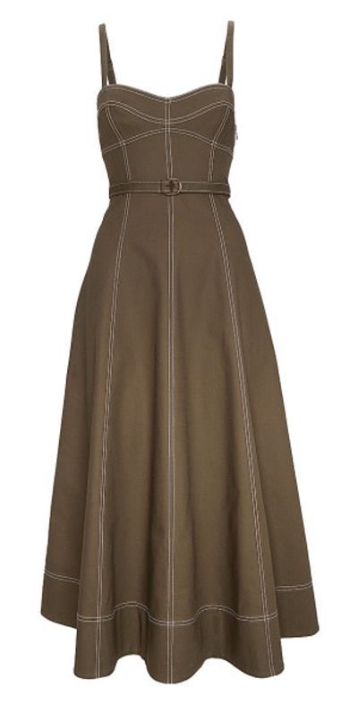 hill house brown dress Brown Anjuli Nap Dress