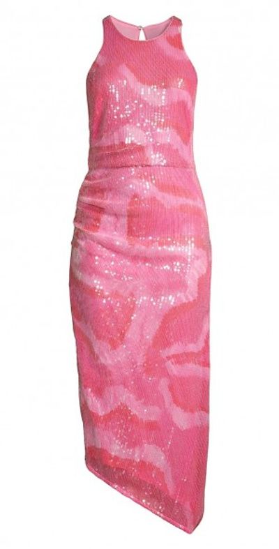 strapless open back dress Kara Pink Quartz Mini main image 1