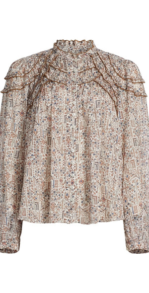 Chemisier ISABEL MARANT ETOILE - Taille 38 - Rouge - État Parfait