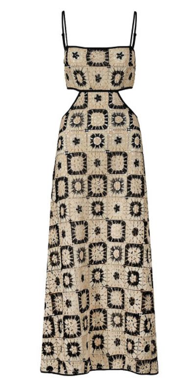 Johanna Ortiz - Women's Mara Magic Crochet Ankle-Length Dress Johanna Ortiz - Women's Mara Magic Crochet Ankle-Length Dress