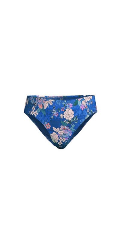 Johnny Was Women's Blue Dove Hipster Bikini Bottom