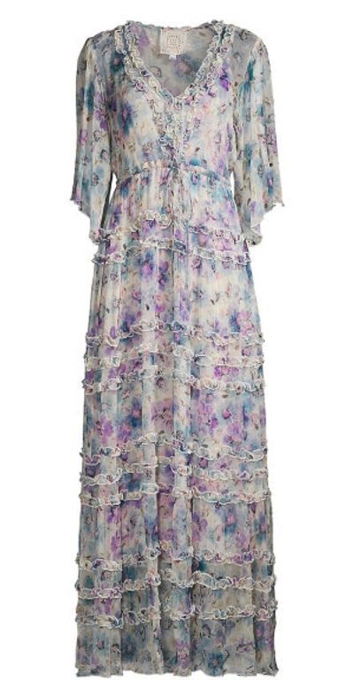 chinese dress ladies Women's Normania Bias Silk Maxi Dress L32024