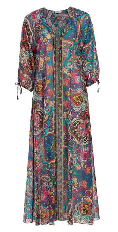 johnny was cotton dress Johnny Was / Cotton & Modal / Dibble Tiered Dress