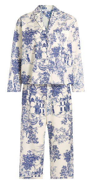 Johnny Was Women's House on a Hill Toile Pajamas