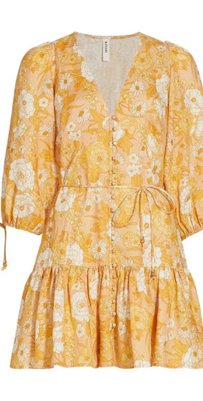 knee length dresses for ladies Kivari Coastline Mini Dress Coastline / Xs