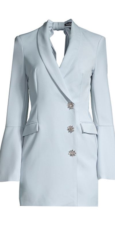 Lavish Alice - Women's Back Bow Blazer Dress Lavish Alice - Women's Back Bow Blazer Dress