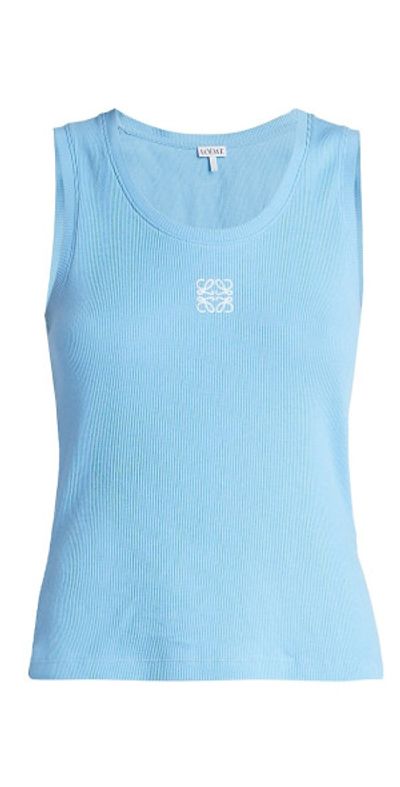 LOEWE Women's Ribbed Anagram Tank