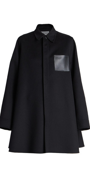 LOEWE - Women's Wool-Blend Trapeze Coat