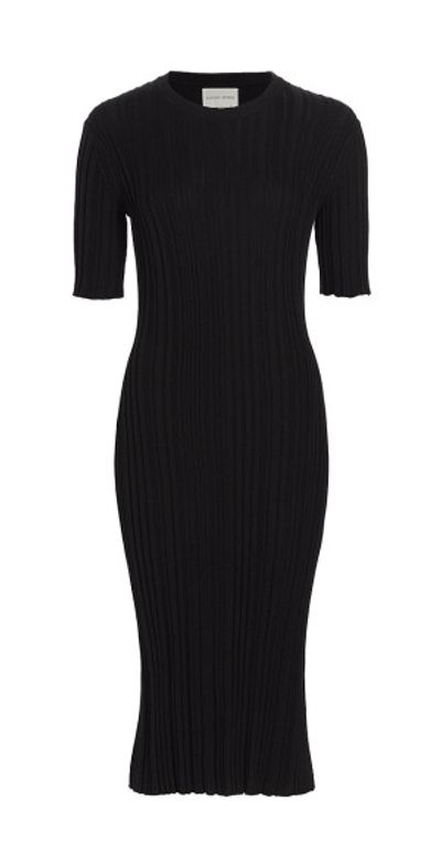 Loulou Studio - Women's Elea Silk-Blend Rib-Knit Midi-Dress Loulou Studio - Women's Elea Silk-Blend Rib-Knit Midi-Dress