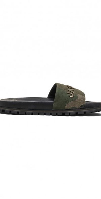 Marc Jacobs Women's The Camo Jacquard Slides - Main Image
