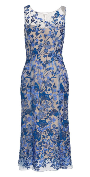 Cocktail Dress Marchesa Notte Embroidered Tulle Gown Marchesa