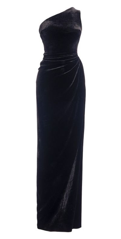 maria lucia hohan one shoulder dress NOVA OCTO | One Shoulder Metallic Bela Gown - Maria Lucia Hohan