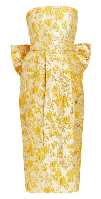 Mestiza New York Women's Lorena Floral Jacquard Gown