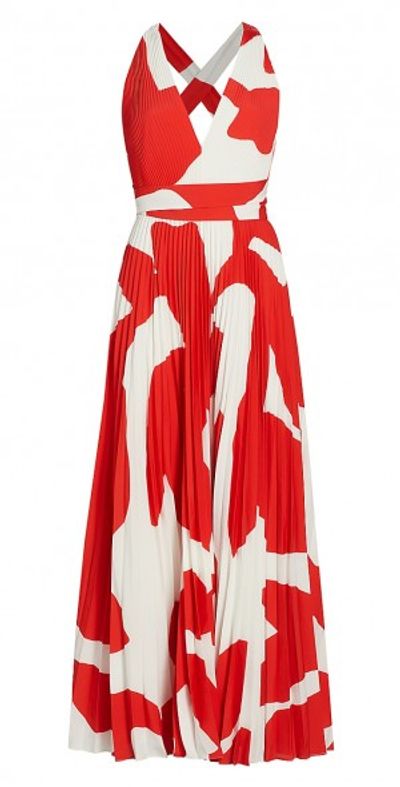 a long sleeve dress Ladivine - CD0192 Sheer Bishop Sleeve Gown main image 1
