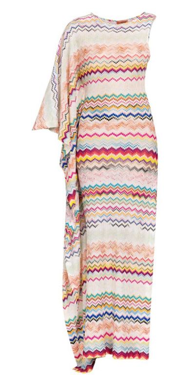 chinese dress ladies Purple Chevron Striped Long Sleeve Midi Dress