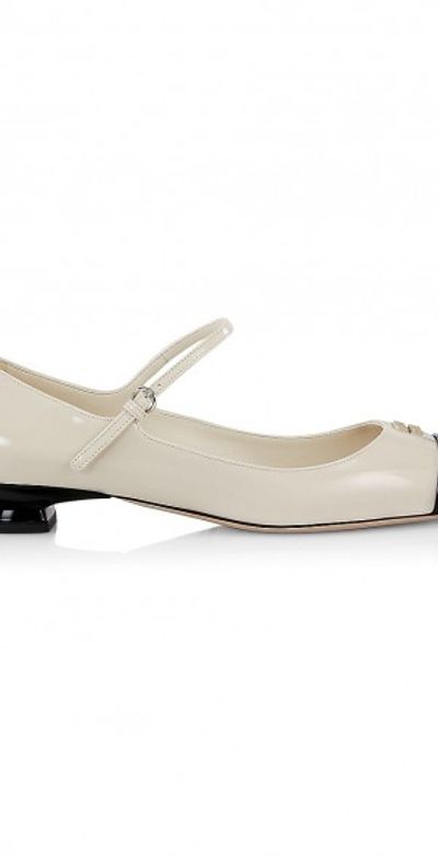 Miu Miu Women's Contrast Metallic Leather Mary Jane Pumps