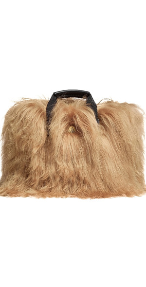 【MONCLER】MICRO CARADOC BAG Moncler - Women's Micro Caradoc Top Handle Bag in Shearling
