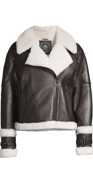 Moose Knuckles - Women's Prado Shearling Moto Jacket