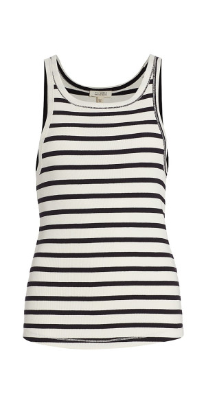 Nili Lotan - Women's Jennifer Striped Ribbed Tank