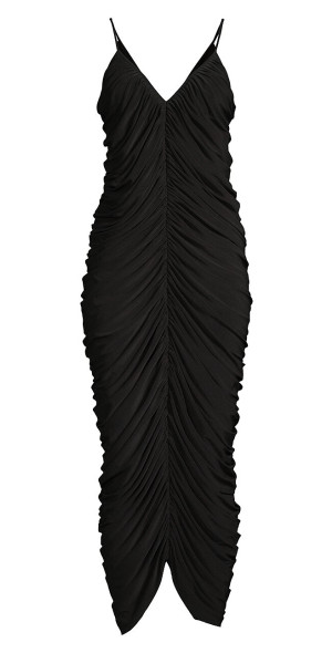 Norma Kamali Women's Diana Swim Bra - One Shoulder Asymmetrical Draped Swimsuit Top