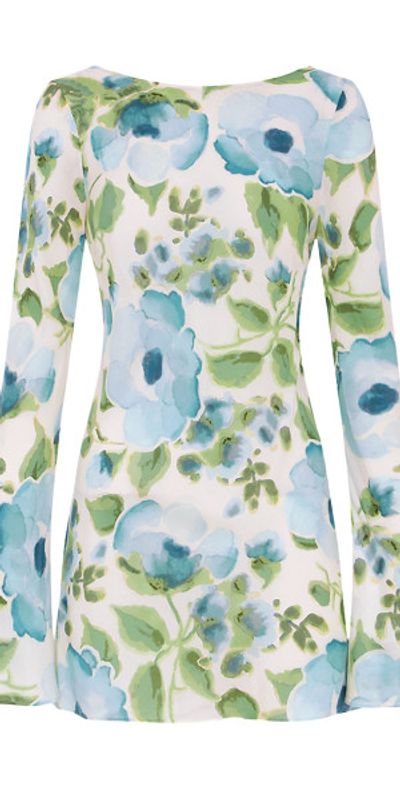 Peony - Women's Memento Floral Flare Minidress