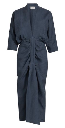 Piece of White - Women's Peony Wrap Minidress