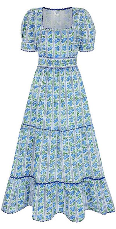 pink city prints evelyn dress Moghul Border Evelyn Dress